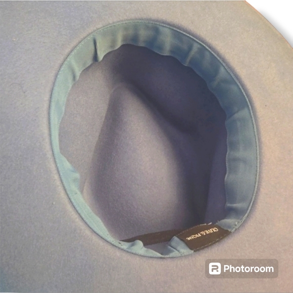 Olive & Pique Kaia Baby Blue Wool Hat - Picture 5 of 8